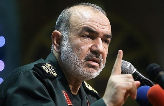 فرمانده کل سپاه: قطعاً عاملان این جنایت بزرگ مجازات خواهند شد فرمانده کل سپاه: قطعاً عاملان این جنایت بزرگ مجازات خواهند شد