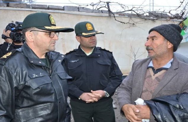 گشت‌های ویژه نیروی انتظامی شهرستان خوی امنیت را بعد از زلزله تمام و کمال حفظ کرده‌است
